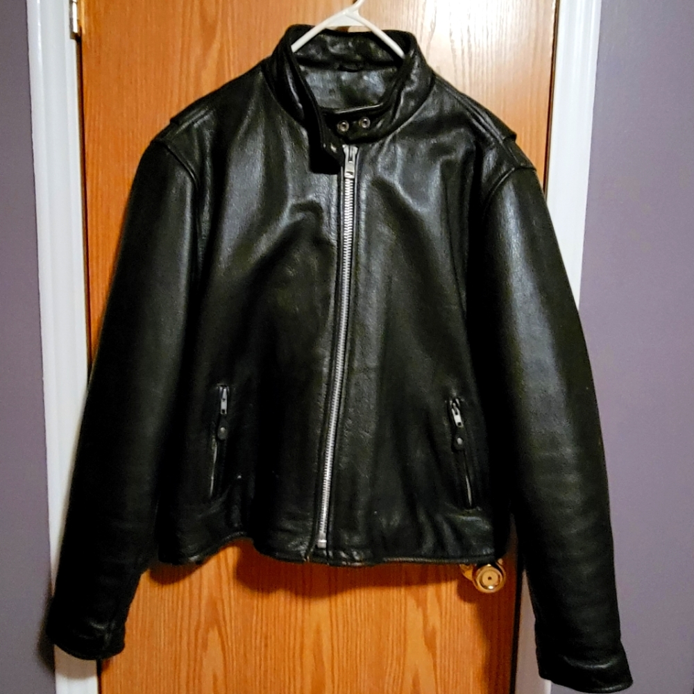 Mens leather jacket